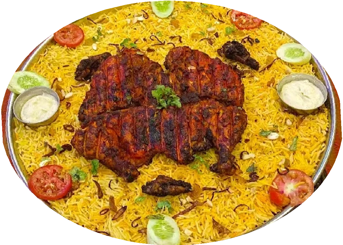 Arabian Rice Platter 3 Person